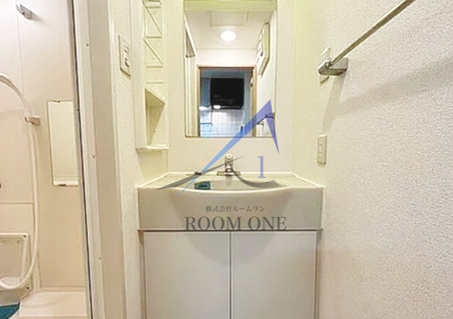 洗面設備　洗面台です。