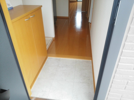 玄関　施工イメージです。
