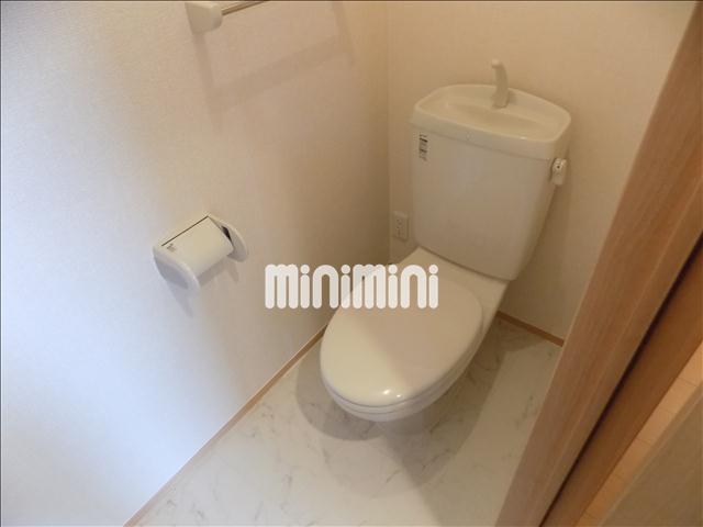 トイレ　写真は別号室のものです。