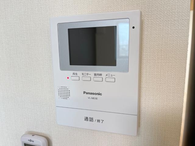 セキュリティ　カメラ付インターホン（イメージ）