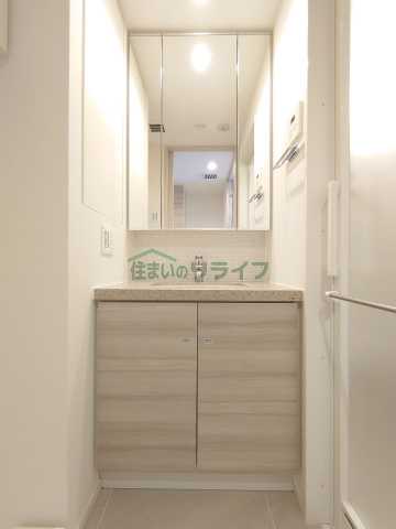 洗面設備　ザ・パークハビオ文京江戸川橋