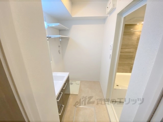 洗面設備　脱衣所