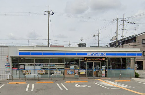 コンビニ　ローソン 摂津一津屋一丁目店（コンビニ）まで91m