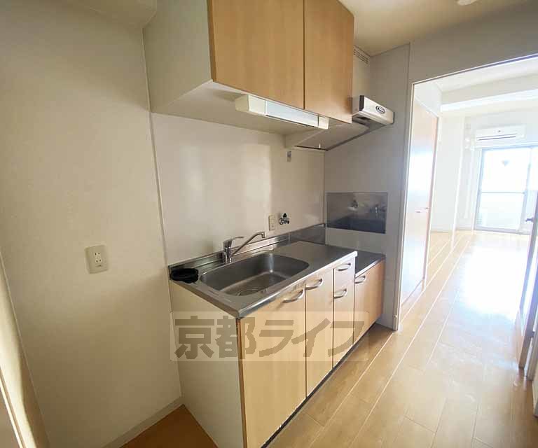 キッチン　ガスコンロ設置可