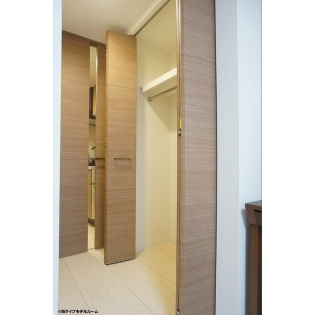 収納　モデルルーム写真