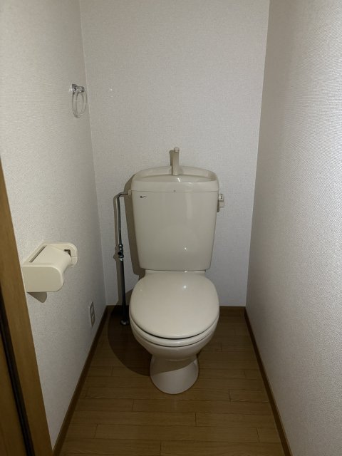 トイレ　同物件別号室の写真です。