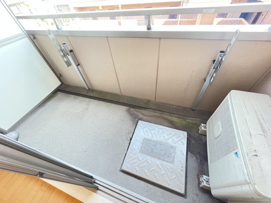 バルコニー　※別部屋の写真です
