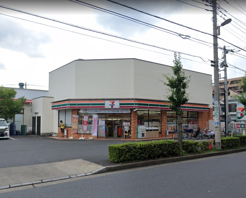 コンビニ　セブンイレブン 足立東保木間店（コンビニ）まで1468m