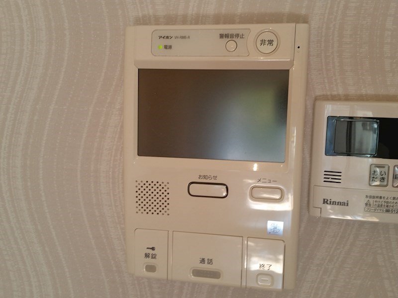 セキュリティ　別号室参照写真