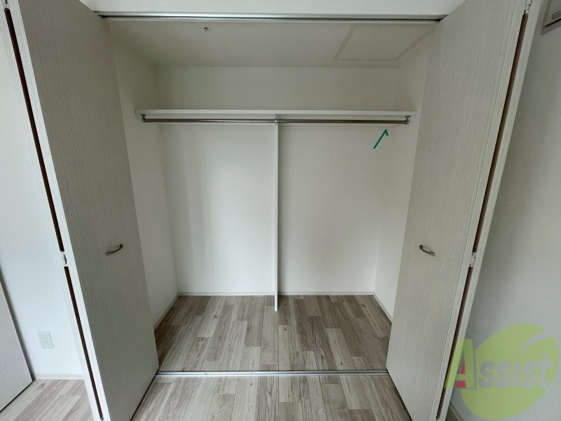 収納　収納もバッチリあるのでお部屋が片付きますよ！