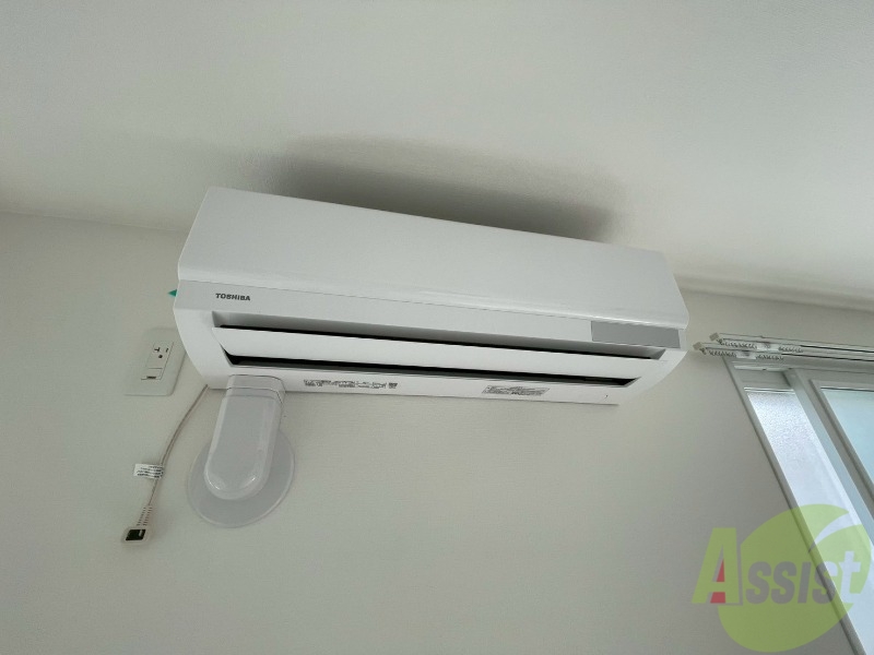 その他設備　エアコンがありますので夏でも快適に過ごせます！