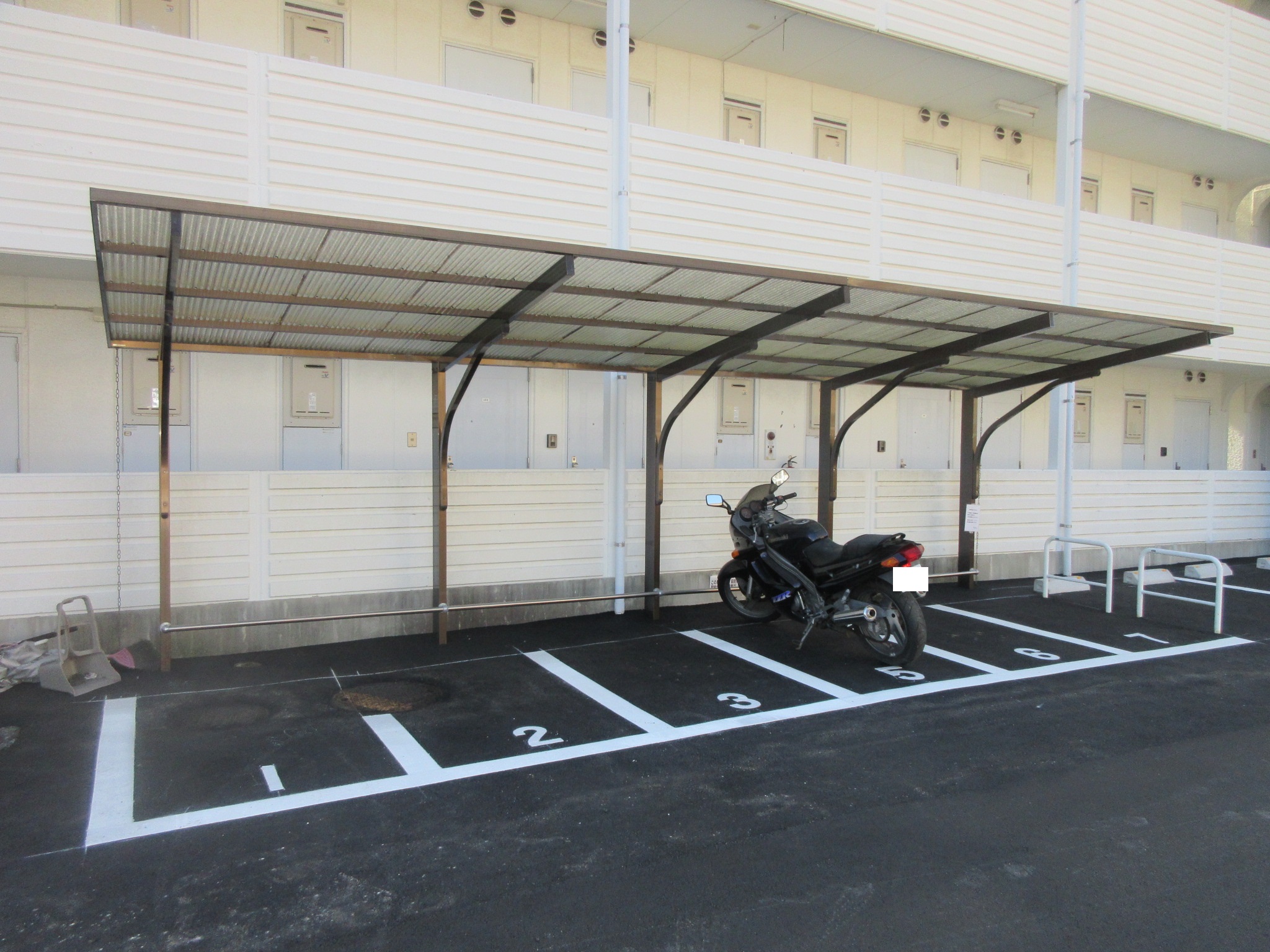 その他共有部分　中型、大型バイク駐輪可能（1.500円/月）