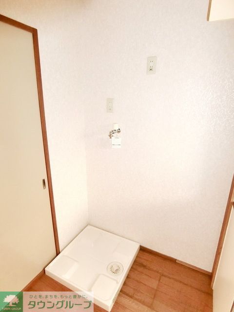 洗面設備　室内洗濯機置き場