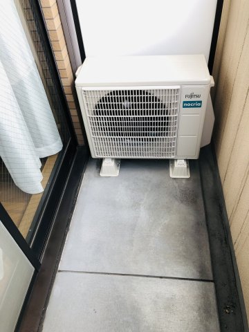 バルコニー　※モデルルームのお写真になりますので、家具家電は付きません