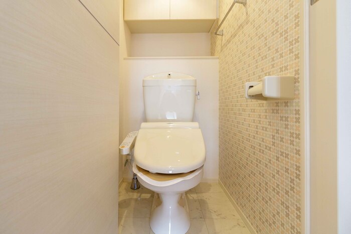 トイレ　ゆったりとした空間のトイレです