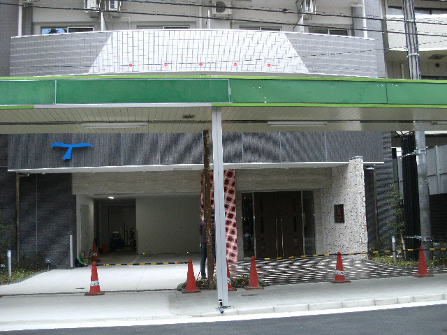 エントランス　エントランス部分