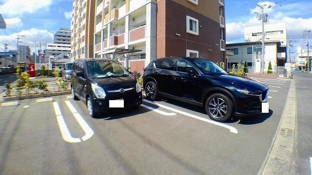 駐車場　駐車場です