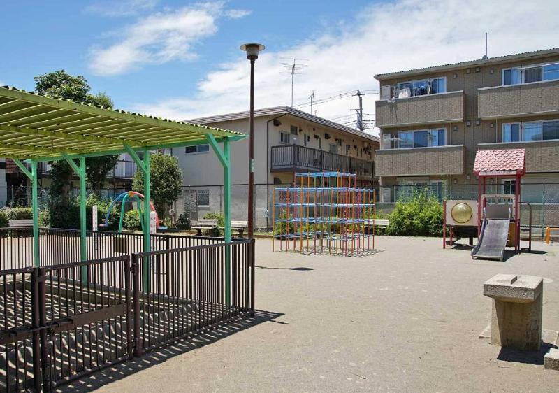 公園　柴又六丁目児童遊園（公園）まで120m