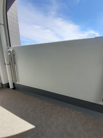 バルコニー　陽当たり良好なバルコニーです