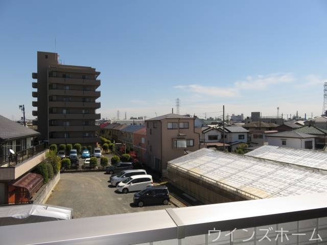 眺望　南東向きで、日当たり良好！