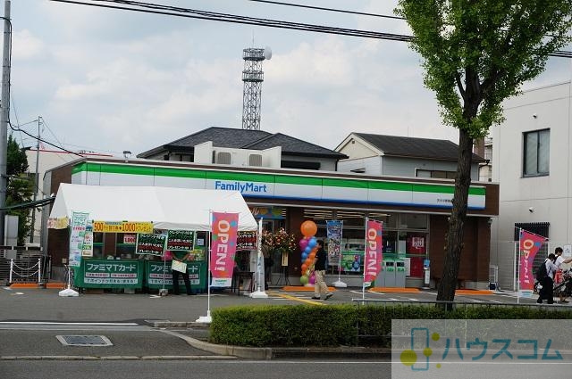 コンビニ　ファミリーマート 茨木中穂積店（コンビニ）まで419m