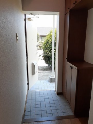 玄関　ゆったりとした玄関です