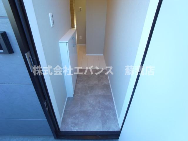 玄関　落ち着いた玄関です