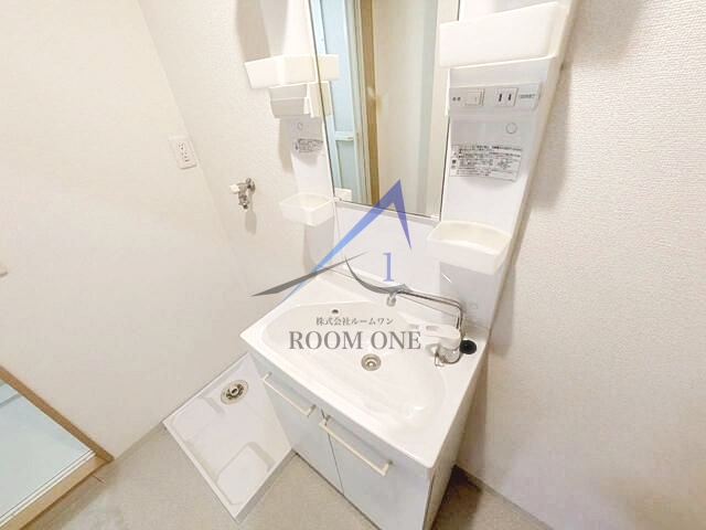 洗面設備　洗面台です。