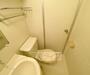 トイレ　ユニットバスのトイレです。