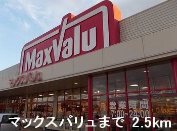 スーパー　マックスバリュ（スーパー）まで2500m