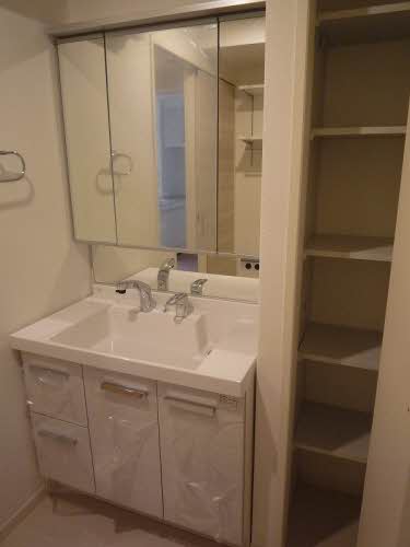 洗面設備　別部屋の写真です