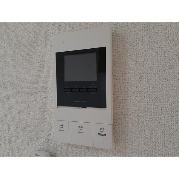 セキュリティ　モニター付きインターホン