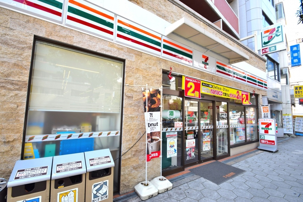 コンビニ　セブンイレブン　大阪玉造駅前店（コンビニ）まで208m