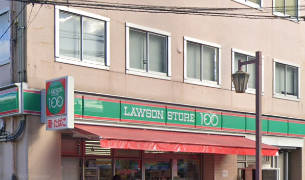 コンビニ　ローソンストア100 長田神社前店（コンビニ）まで153m