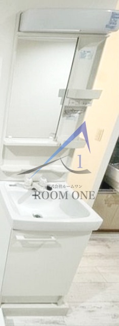 洗面設備　洗面台です。