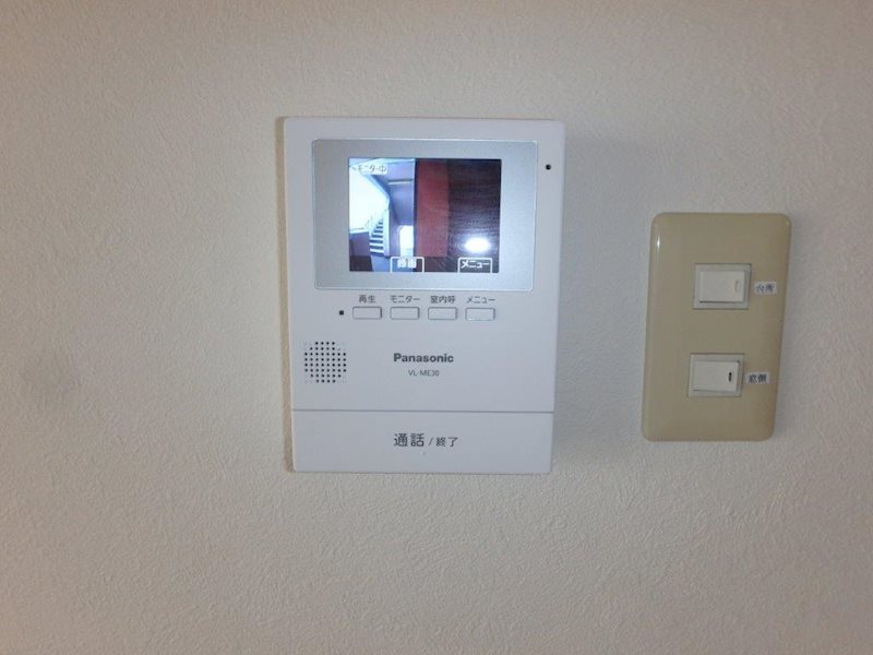 セキュリティ　モニター付ドアホン