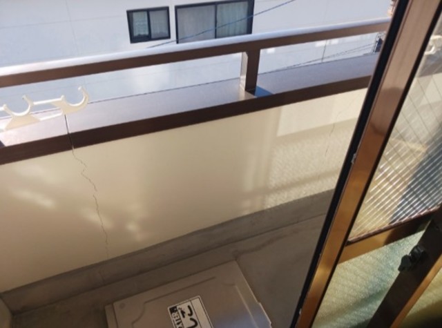 バルコニー　別部屋参考写真。