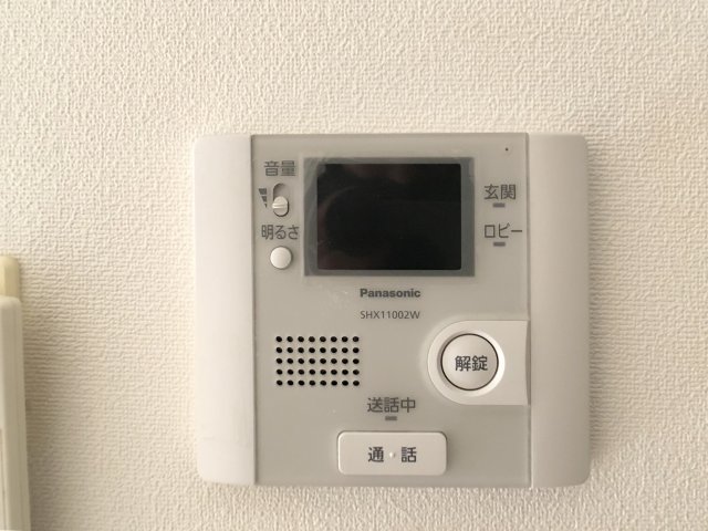その他設備　モニター付インターホン