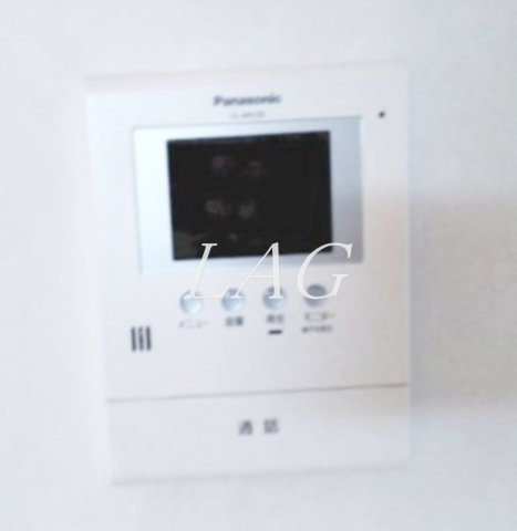 セキュリティ　モニター付きインターフォンです。
