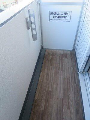 バルコニー　?