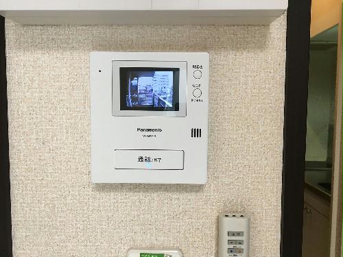 セキュリティ　モニター付インターホン