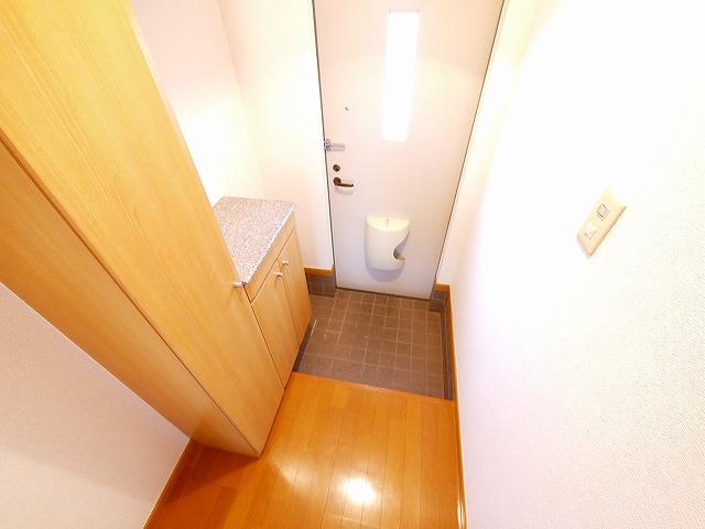 玄関　ゆったりとした玄関です