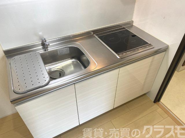 キッチン　２口ＩＨシステムキッチン♪