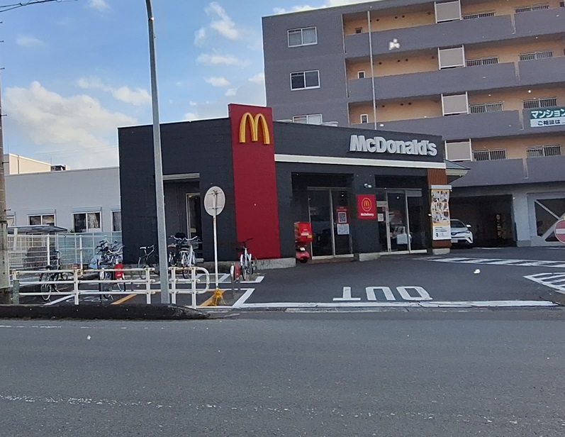 飲食店　マクドナルド防府店（飲食店）まで1498m