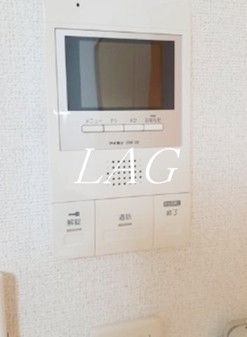 セキュリティ　モニター付きインターホンです。