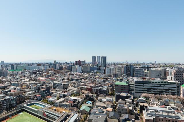 眺望　お部屋からの景色です