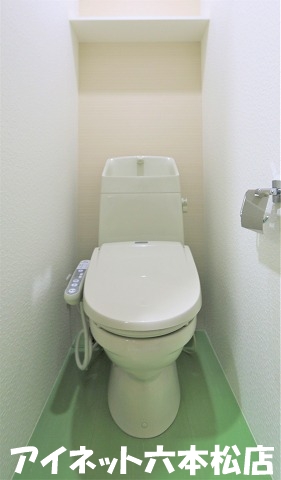 トイレ　清潔感のある空間です