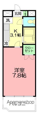 プレーヌデュランの間取り写真