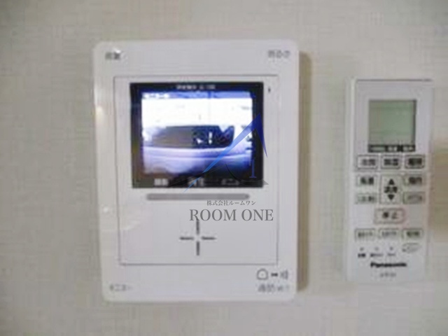 セキュリティ　モニター付インターホンです。