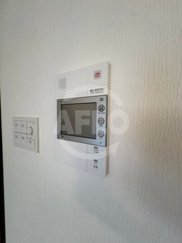 セキュリティ　プレジオ北浜　モニター付きインターホン